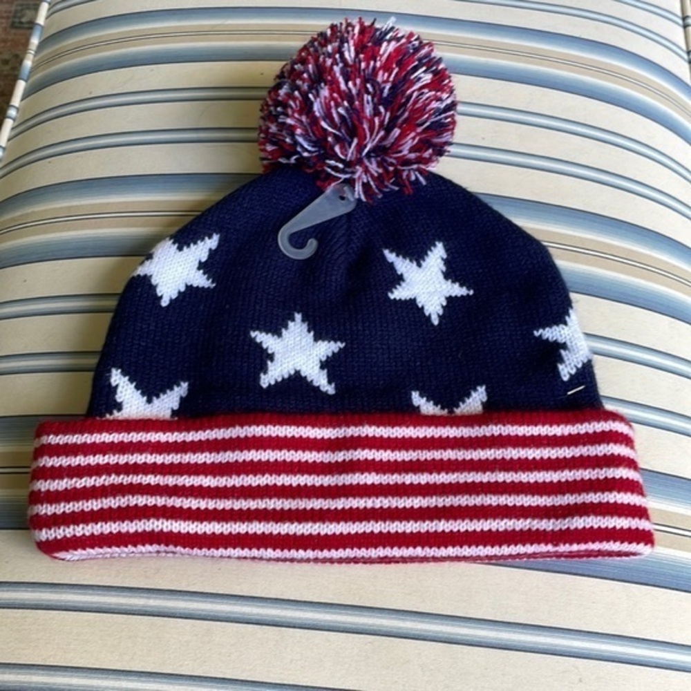 Stars and stripes beanie